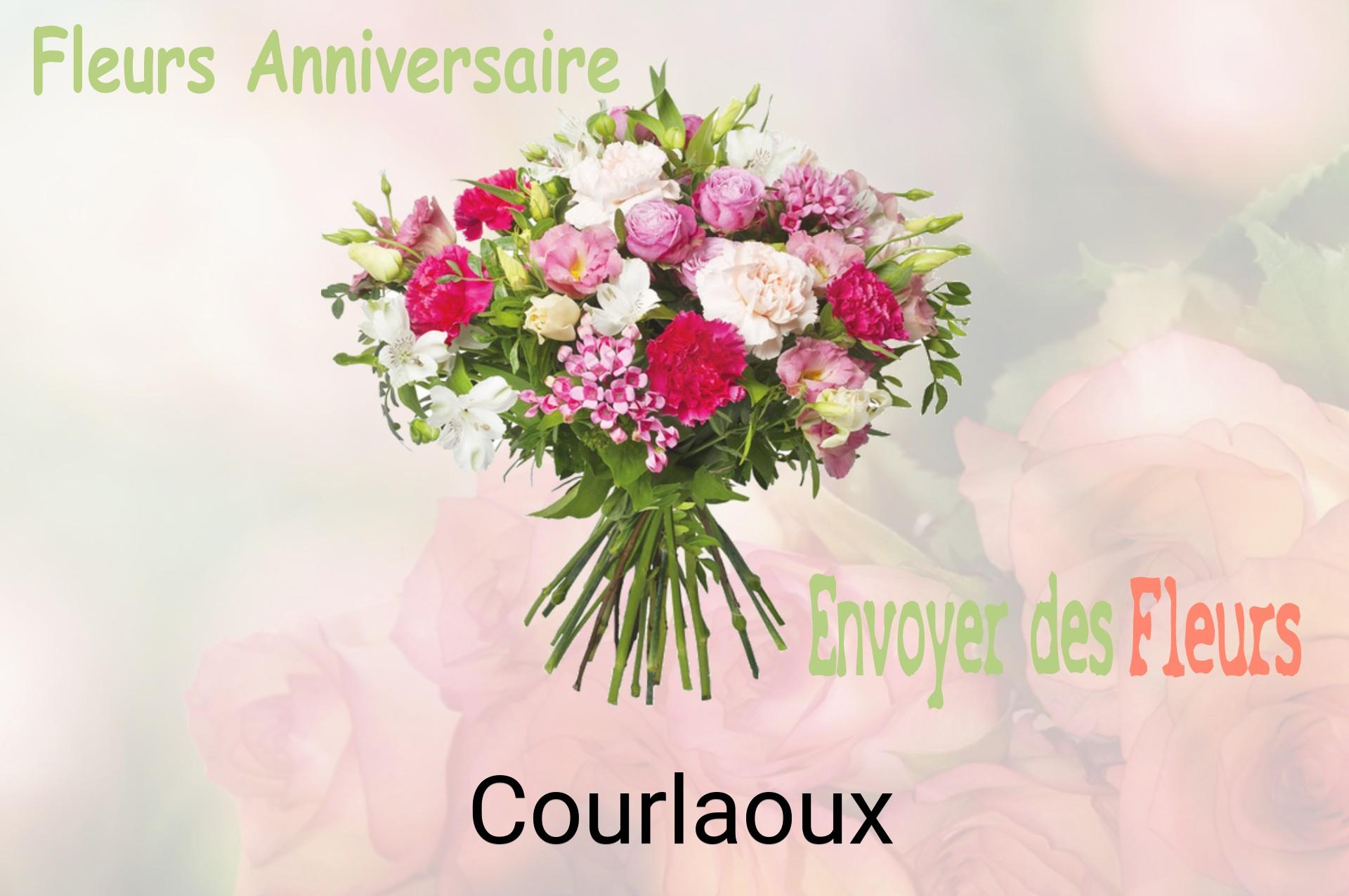 Bouquet de fleurs d’anniversaire livré à Courlaoux
